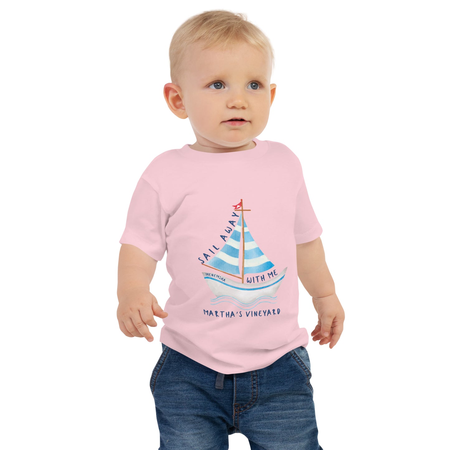 Sail Away With Me, Martha's Vineyard Toddler Tee