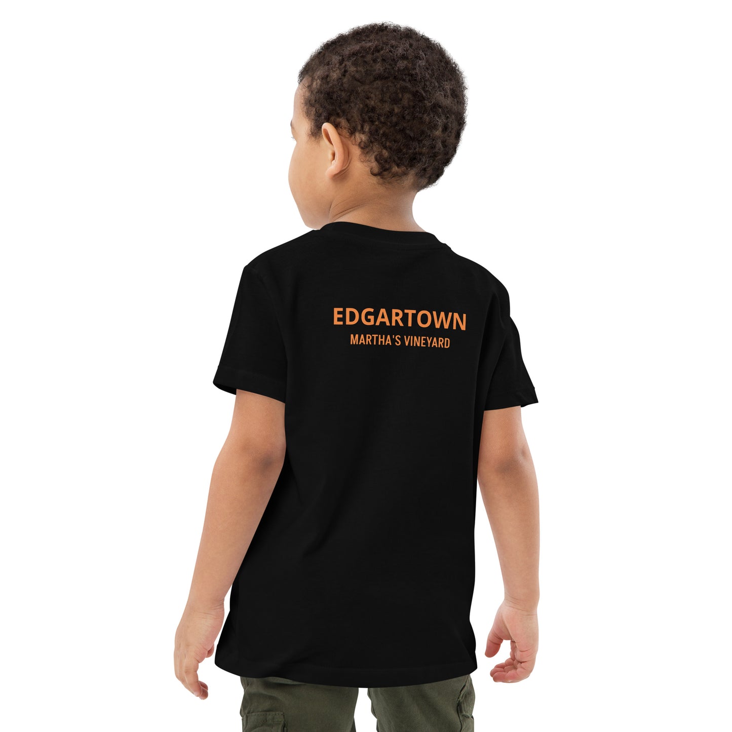 Edgartown Longitude Latitude Organic Kids t-shirt