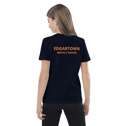 Edgartown Longitude Latitude Organic Kids t-shirt