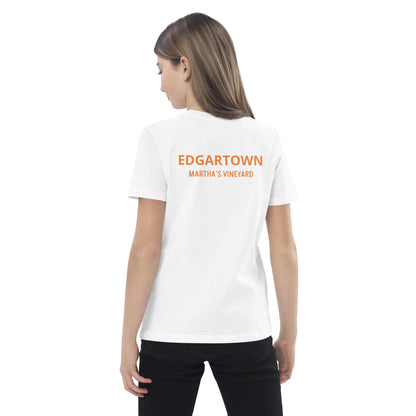 Edgartown Longitude Latitude Organic Kids t-shirt