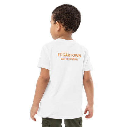 Edgartown Longitude Latitude Organic Kids t-shirt