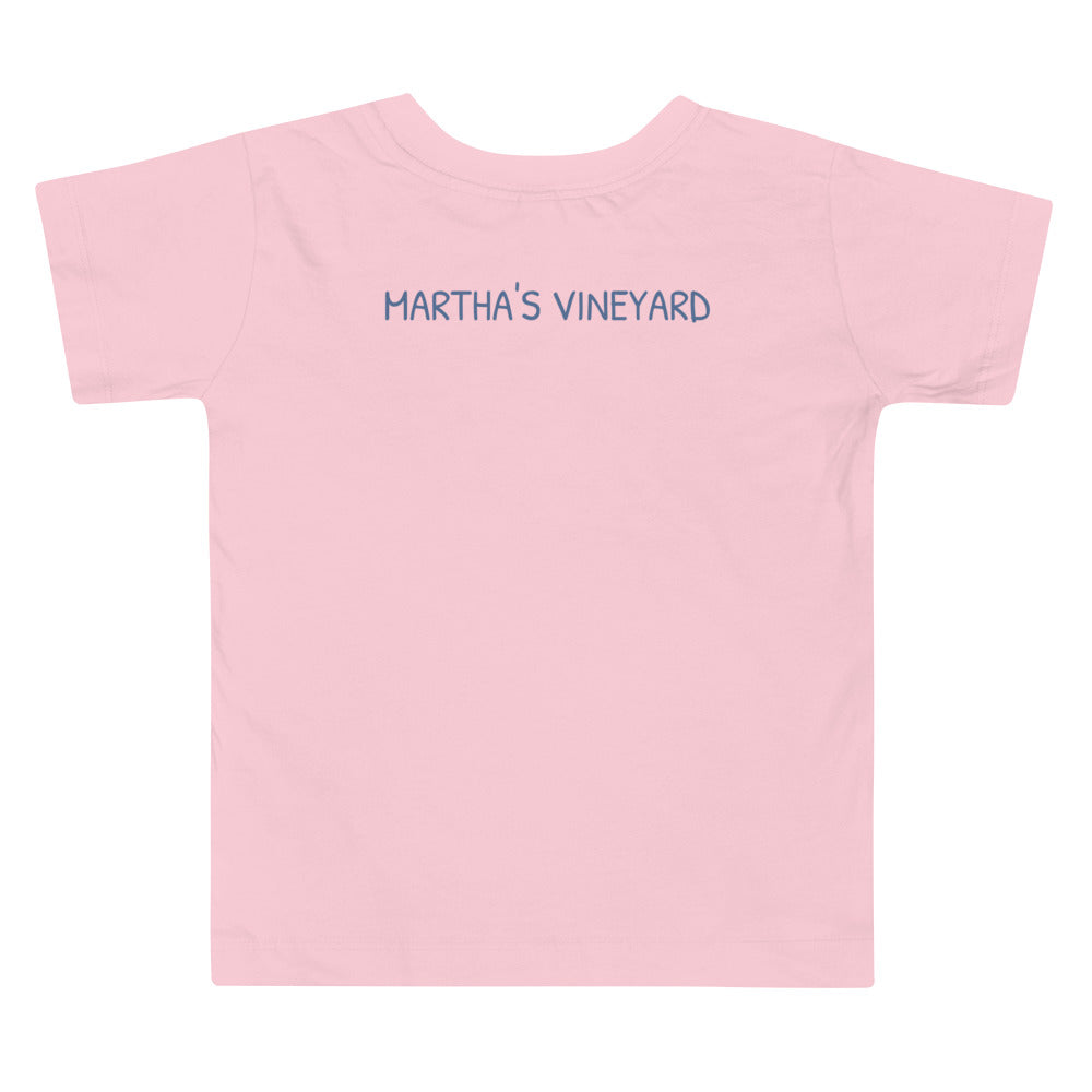 Oak Bluffs (Pink) Toddler Short Sleeve Tee