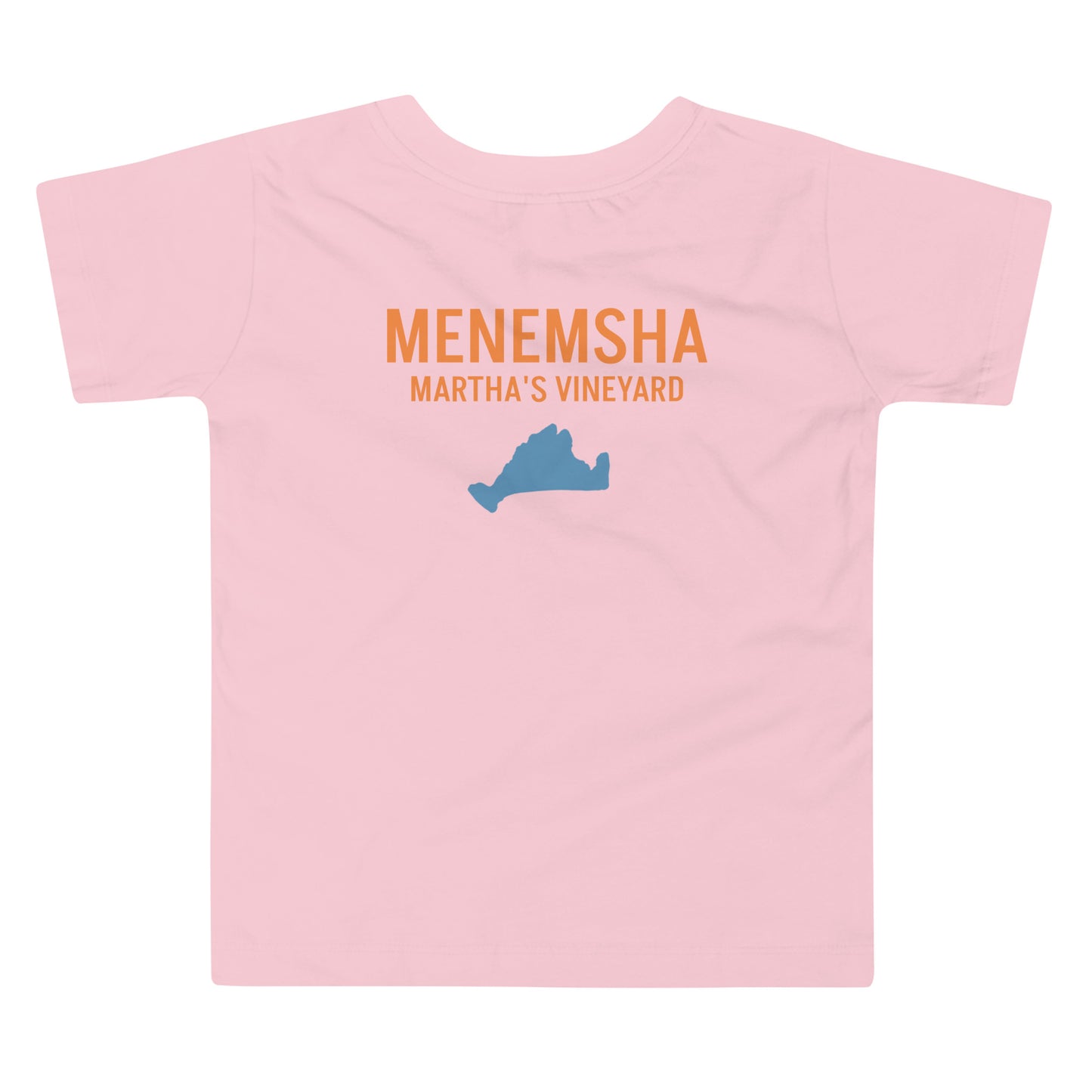 Menemsha Latitude and Longitude Toddler Tee