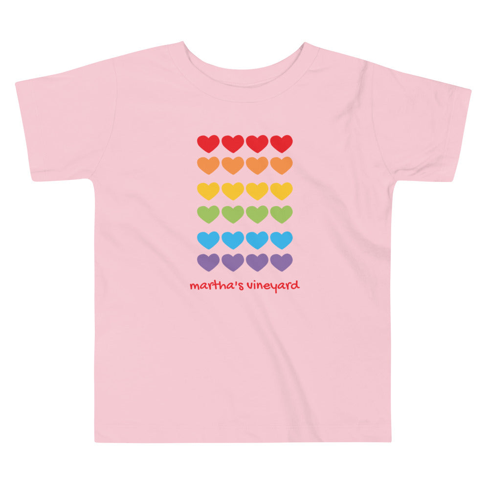 Hearts Martha's Vineyard Toddler Tee