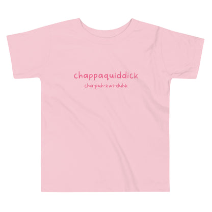 Chappy Island Toddler Tee