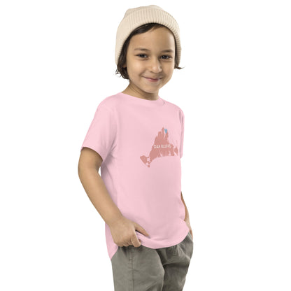 Oak Bluffs (Pink) Toddler Short Sleeve Tee