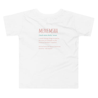 Menemsha Def Pink Toddler Short Sleeve Tee