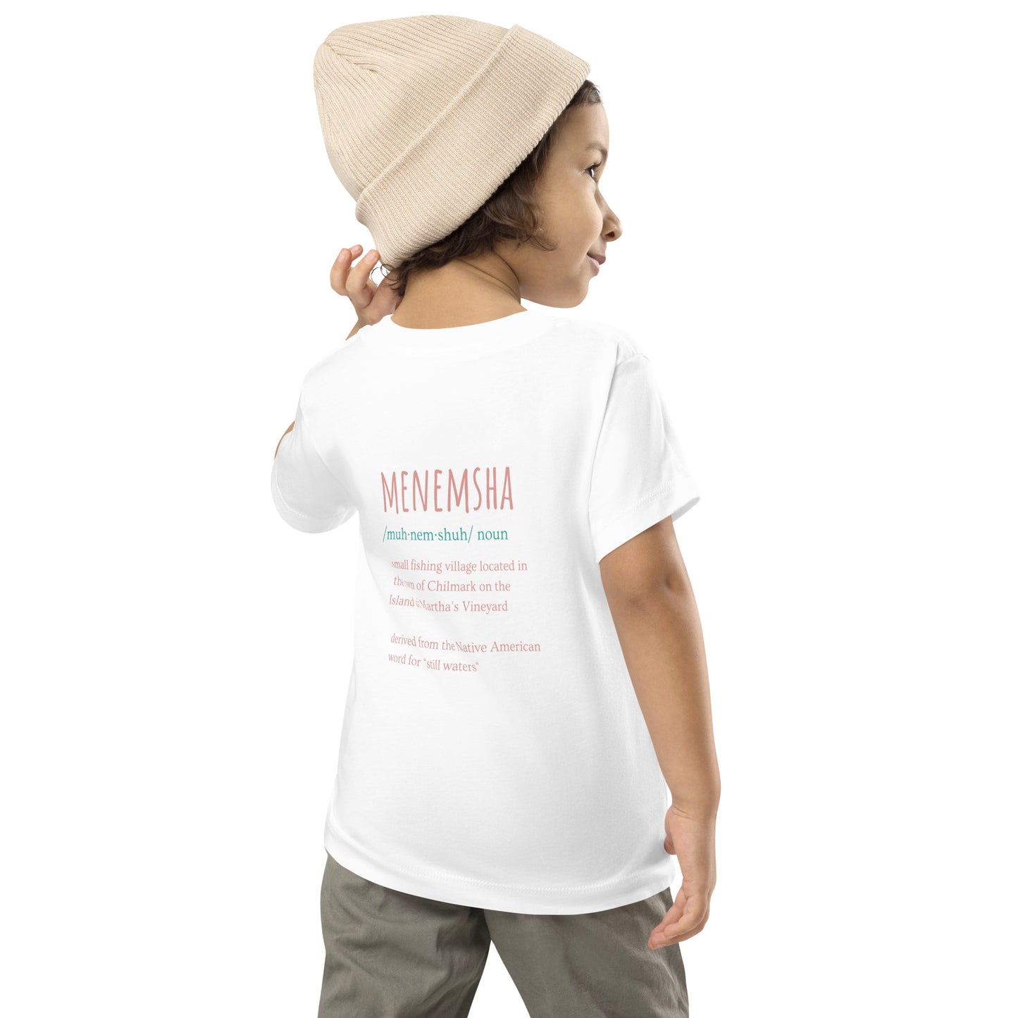 Menemsha Def Pink Toddler Short Sleeve Tee