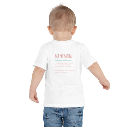 Menemsha Def Pink Toddler Short Sleeve Tee