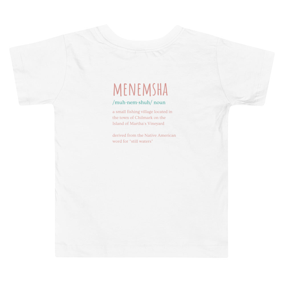 Menemsha Def Pink Toddler Short Sleeve Tee