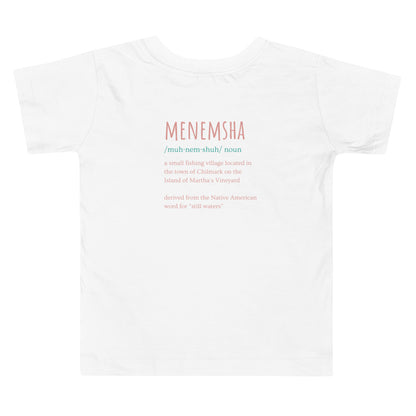 Menemsha Def Pink Toddler Short Sleeve Tee