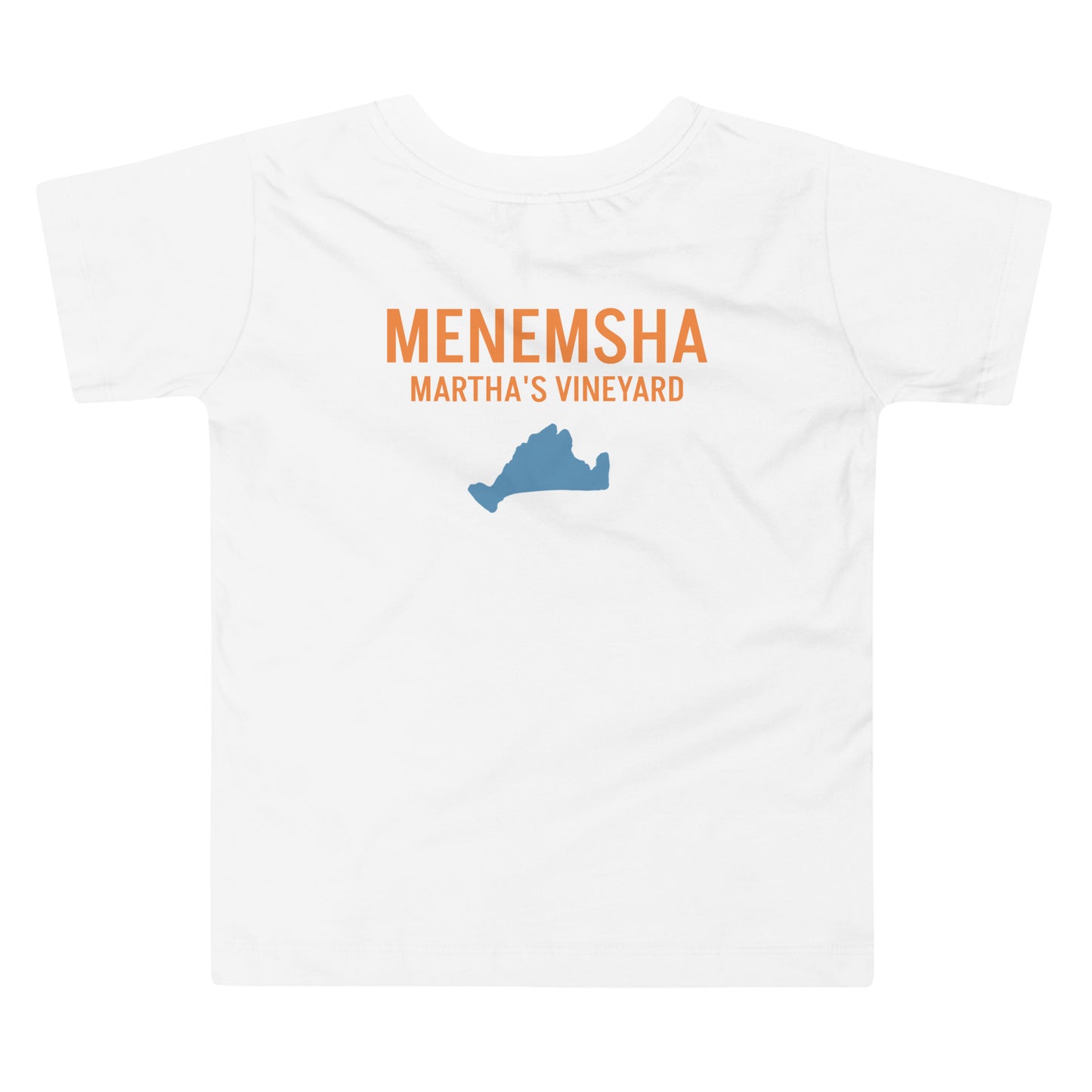 Menemsha Latitude and Longitude Toddler Tee