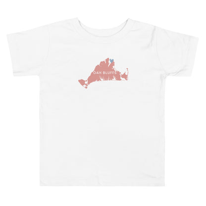 Oak Bluffs (Pink) Toddler Short Sleeve Tee