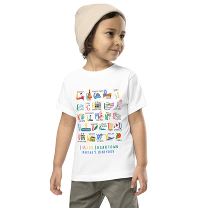 E is for Edgartown ABC Toddler Tee