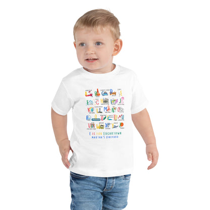 E is for Edgartown ABC Toddler Tee