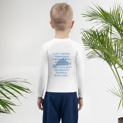 MV Beaches Kids Rash Guard