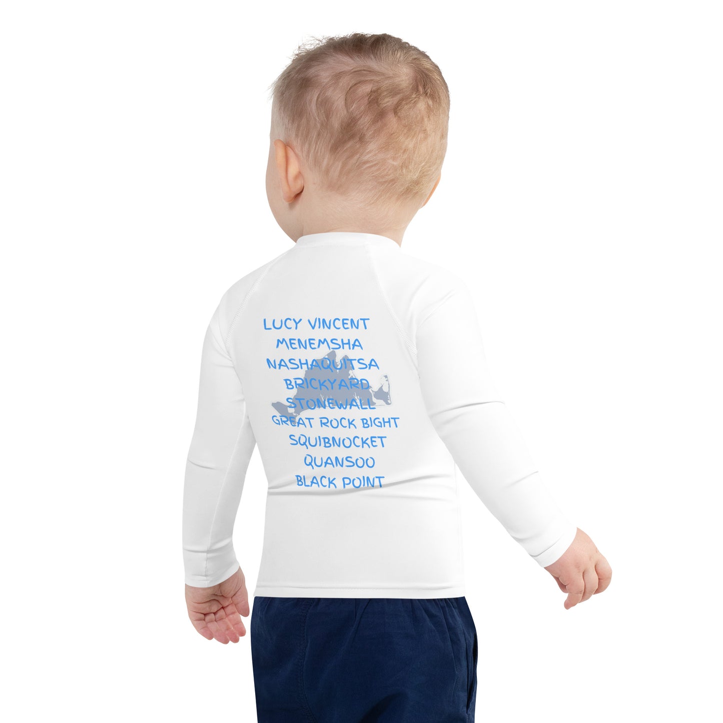 MV Beaches Kids Rash Guard