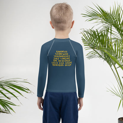 MV Beaches Kids Rash Guard