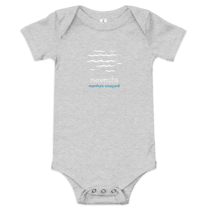 Menemsha Waves  Onesie