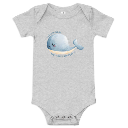 Catchin Naps Whale Baby one piece