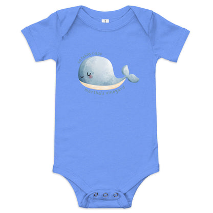 Catchin Naps Whale Baby one piece