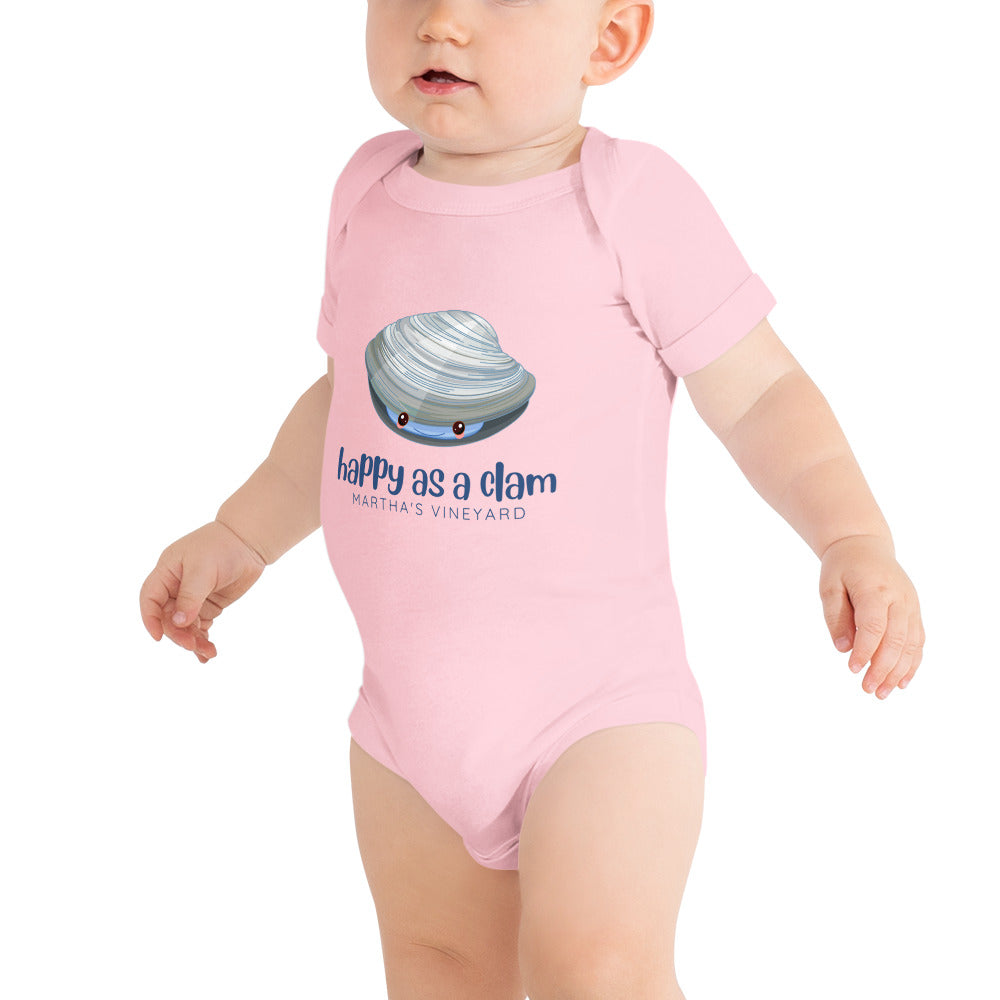 Happy As A Clam Onesie