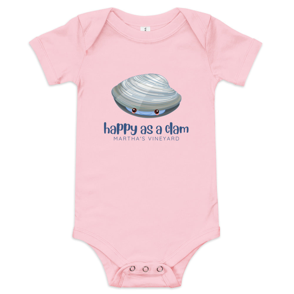 Happy As A Clam Onesie