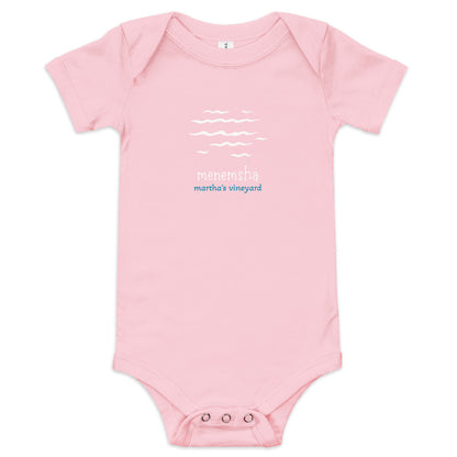 Menemsha Waves  Onesie