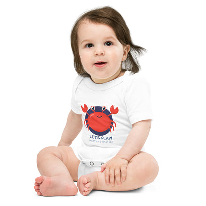 Crab Lets Play Baby short sleeve one piece