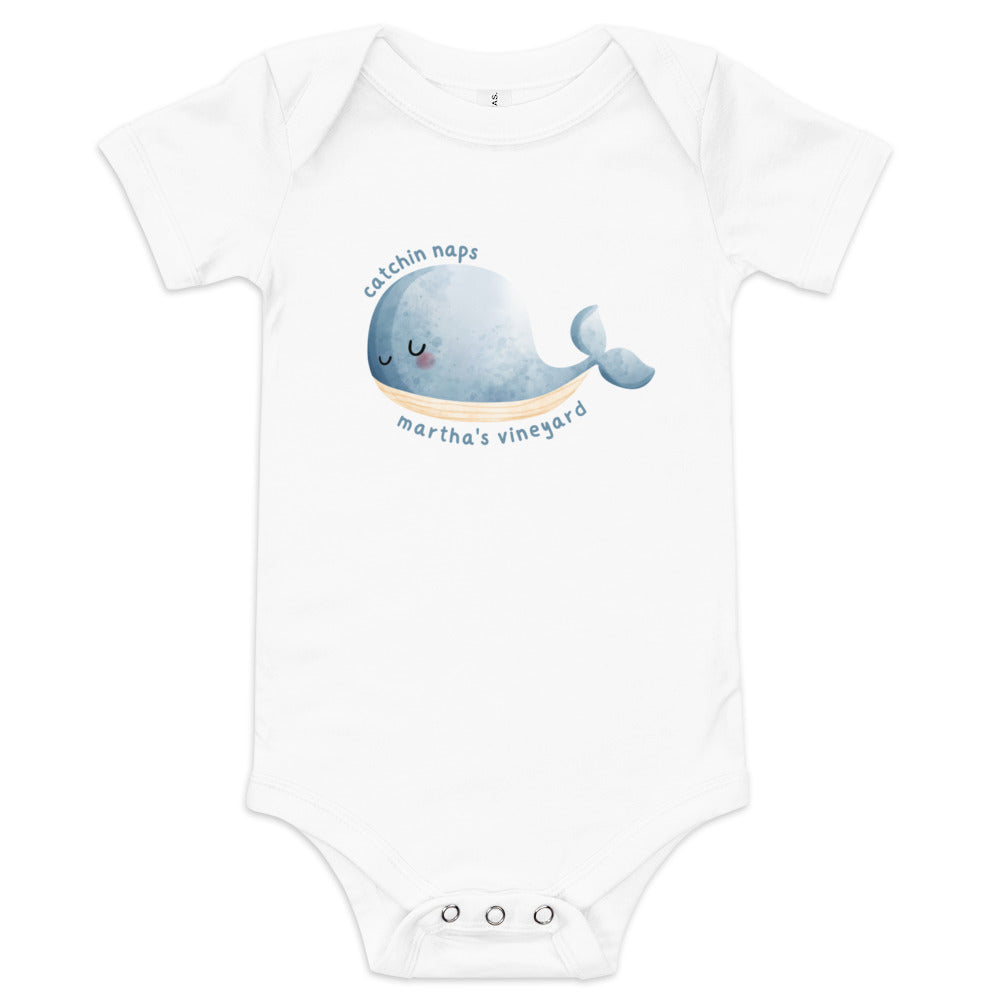 Catchin Naps Whale Baby one piece