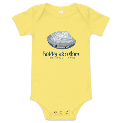 Happy As A Clam Onesie