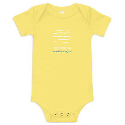 Menemsha Waves  Onesie