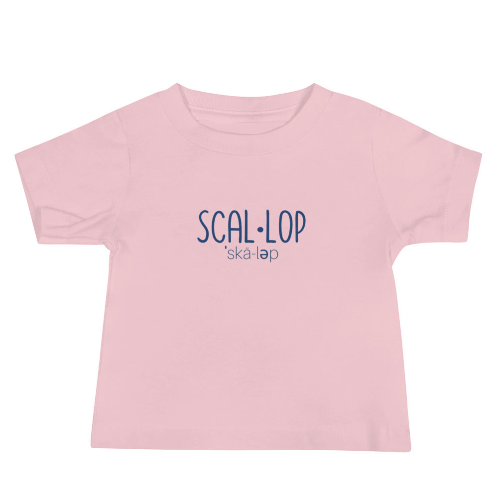 Scallop Baby Jersey Short Sleeve Tee