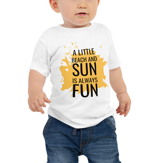 Beach Sun Fun Baby Jersey Short Sleeve Tee