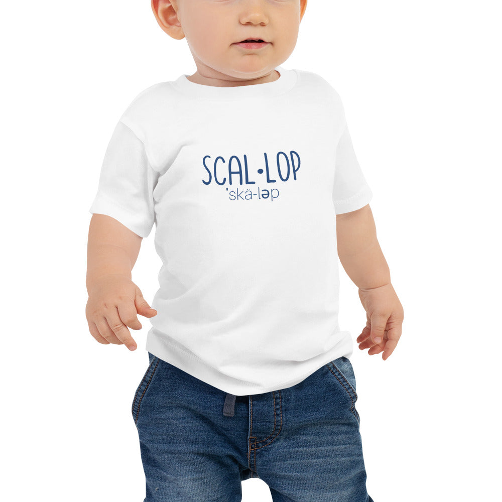 Scallop Baby Jersey Short Sleeve Tee