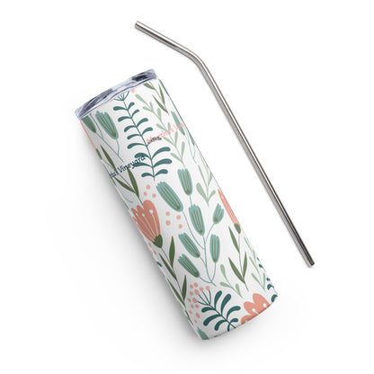 Floral MV Stainless Steel Tumbler