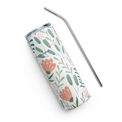 Floral MV Stainless Steel Tumbler