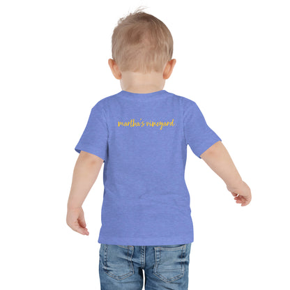 Surf Yellow Toddler Short Sleeve Tee