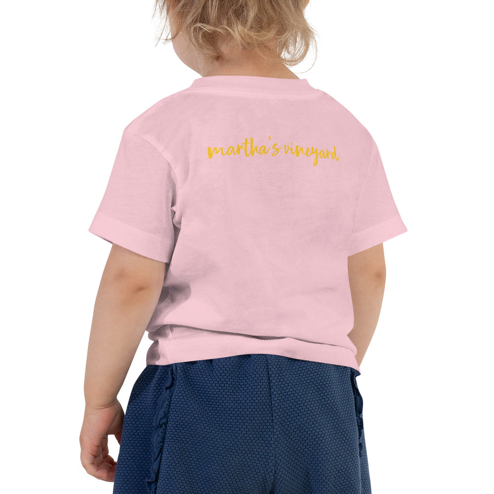 Surf Yellow Toddler Short Sleeve Tee