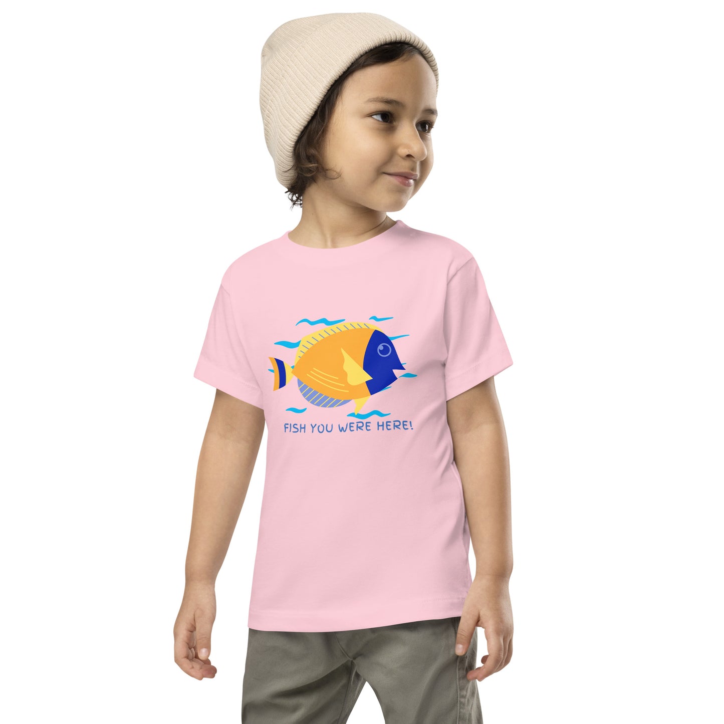 Fish You Were Here MV Toddler Short Sleeve Tee