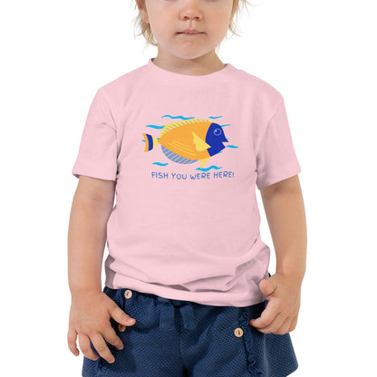 Fish You Were Here MV Toddler Short Sleeve Tee