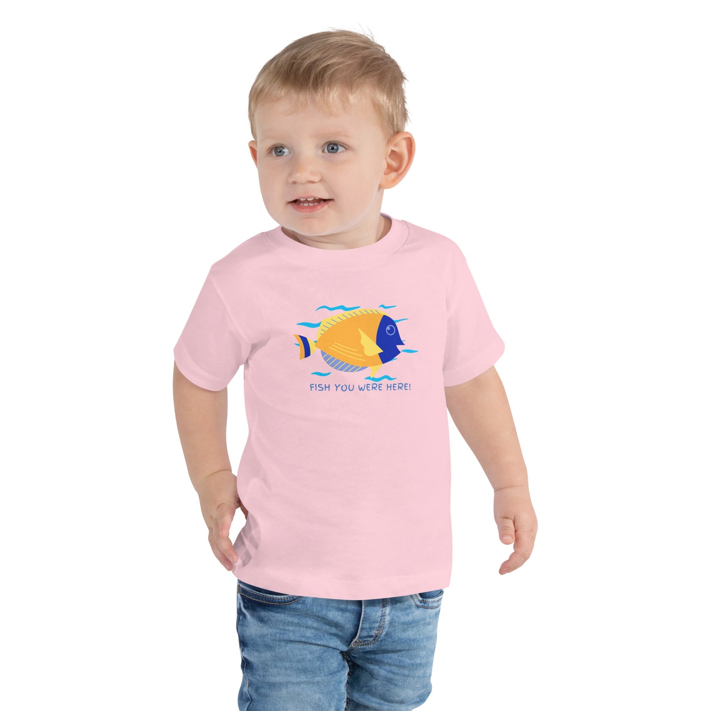 Fish You Were Here MV Toddler Short Sleeve Tee