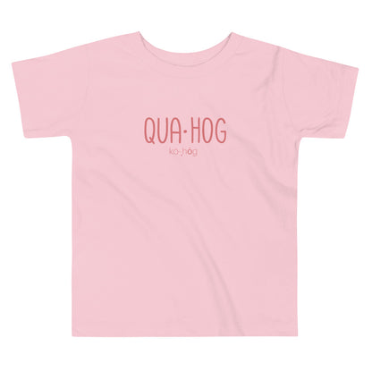 Quahog Pink Toddler Tee