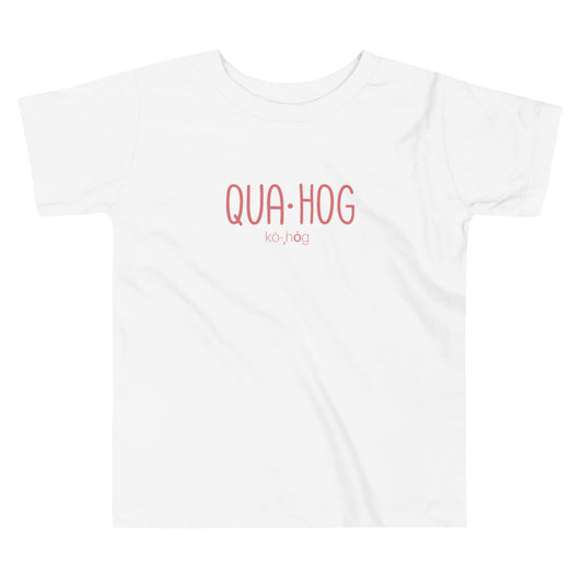 Quahog Pink Toddler Tee