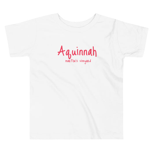 Aquinnah Toddler Short Sleeve Tee