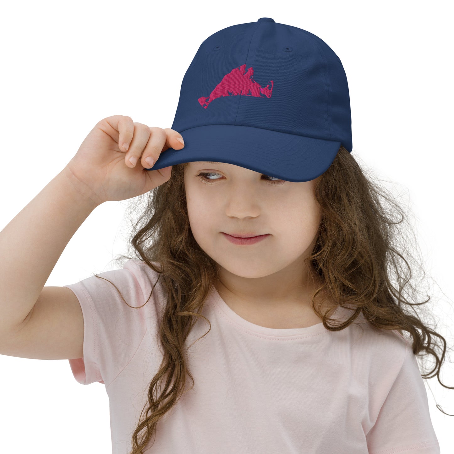 Pink Island Kids baseball cap