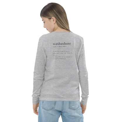 Washashore Youth long sleeve tee