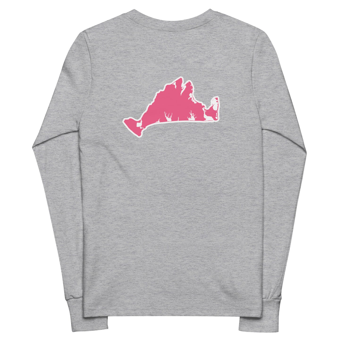 Chappaquiddick (pink) Youth long sleeve tee