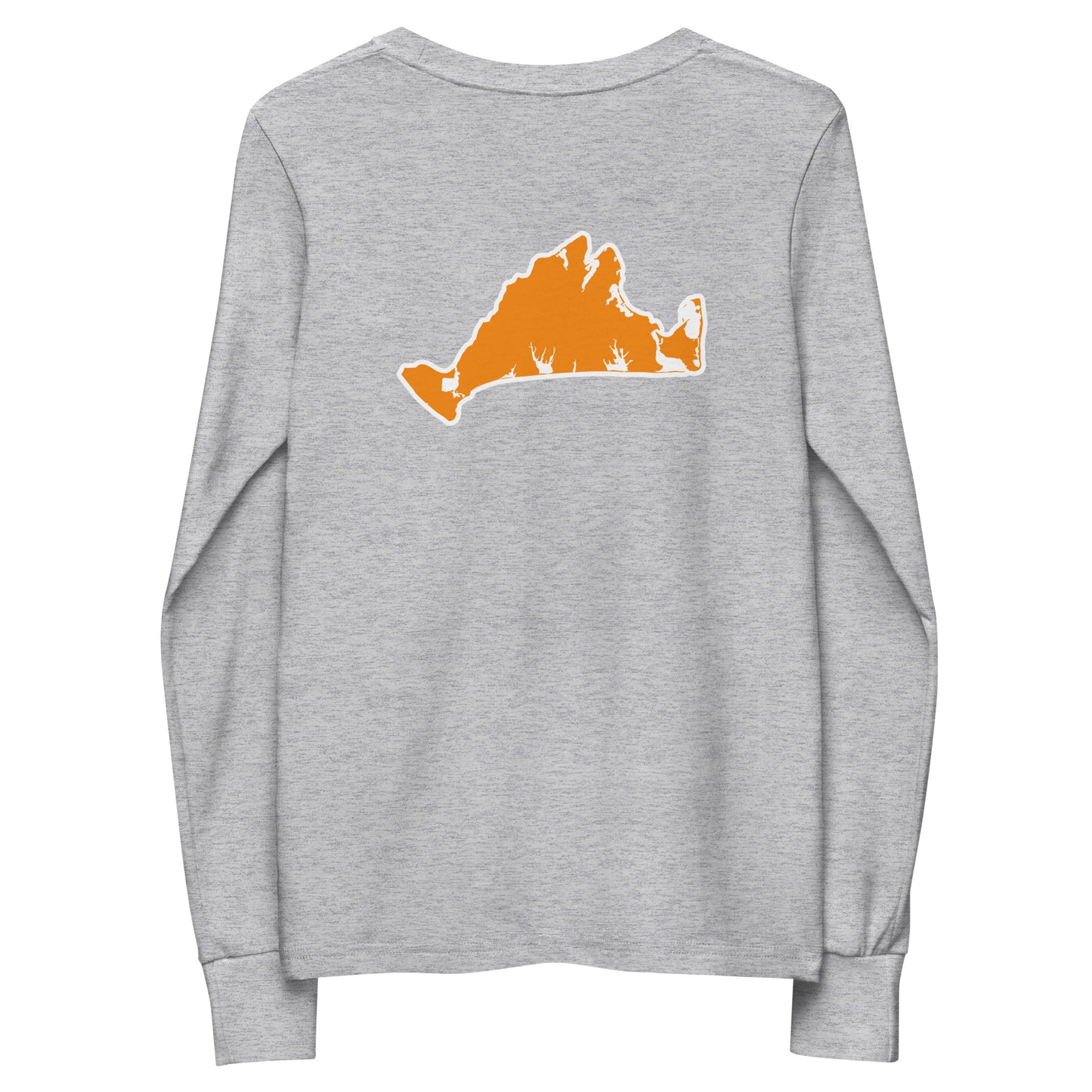 Tashmoo (orange) Youth long sleeve tee