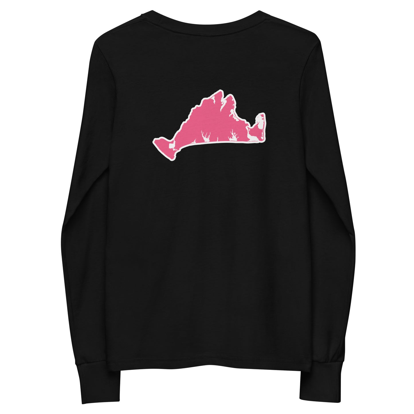 Chappaquiddick (pink) Youth long sleeve tee